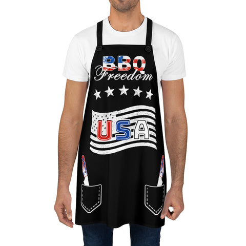 4th of July BBQ Aprons for Men & Women Patriotic Grilling Gifts for Men USA Chef Apron American BBQ Apron