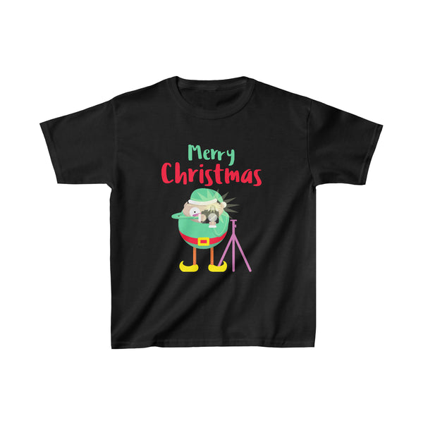 Funny Elf Christmas Gifts for Girls Funny Christmas Shirts for Girls Christmas T-Shirt Kids Christmas Shirt