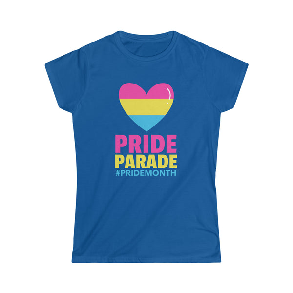 Pride Parade Shirt LGBT Pride Rainbow Flag Gay Lesbian Pride Womens T Shirts