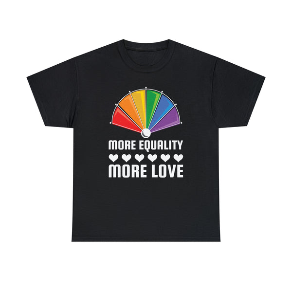 LGBT More Equality More Love Lesbian Gay Pride LGBT Pride Womens Plus Size Tops