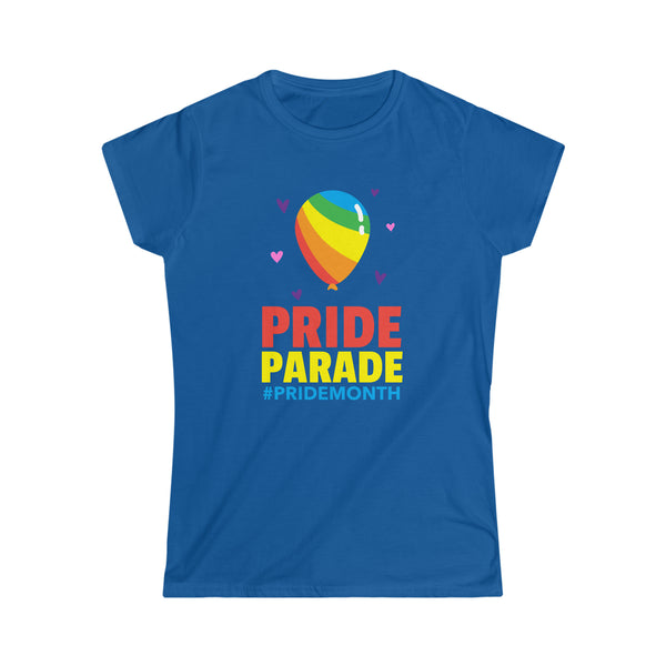 Pride Parade LGBT Pride Shirt Rainbow Graphic Tees Gay Womens T Shirts