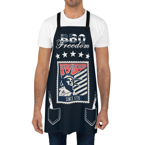 4th of July BBQ Aprons for Men & Women American Liberty BBQ Apron Grilling Gifts for Men USA Chef Apron