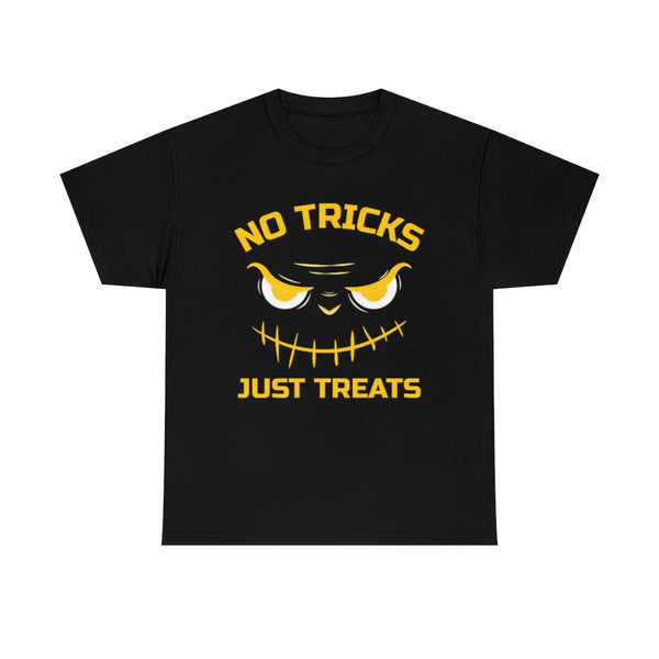 No Tricks Just Treats Pumpkin Shirt for Women Halloween Clothes for Women Plus Size Halloween Costumes for Women
