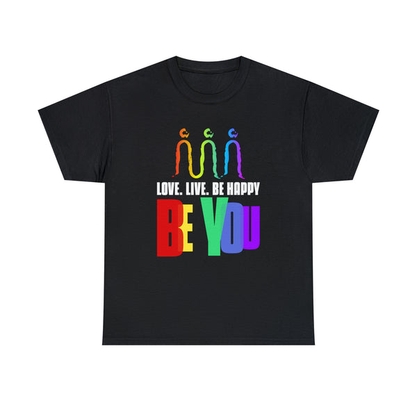 Be You LGBT Flag Lesbian Pride Month Transgender Gay Rainbow Plus Size Clothing for Women