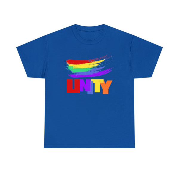 Unity Pride Shirt Women Men LGBTQ Rainbow Shirt Be You LGBT Plus Size Clothing for Women