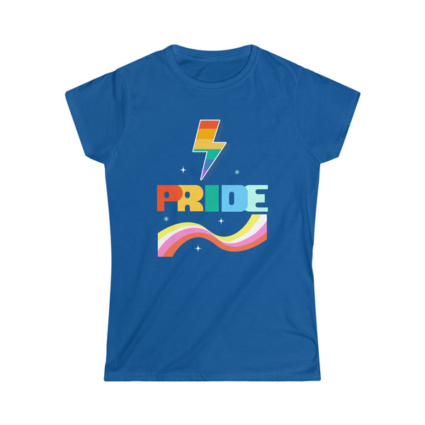 Pride LGBT Love Live Be Happy LGBT Flag Gay Pride Month Womens Shirts