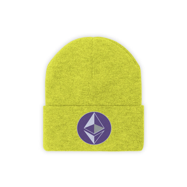Ethereum Mens Winter Hat Ethereum Beanie Hats for Men Women Ethereum Hat Ethereum Logo Crypto Gifts