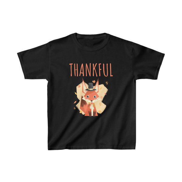 Thanksgiving Shirts for Boys Cute Fox Shirt Fall Shirts Boys Thanksgiving Gifts Boys Thanksgiving Shirt