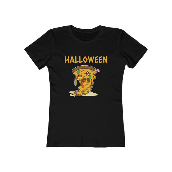 Zombie Pizza Funny Halloween T Shirts for Women Halloween Shirts for Women Halloween Tops for Women