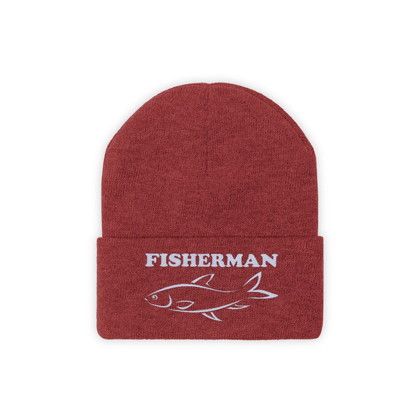 Fisherman Beanie Hats for Boys Men Winter Hats for Men Fishing Gifts Ice Fishing Gear Mens Christmas Gifts