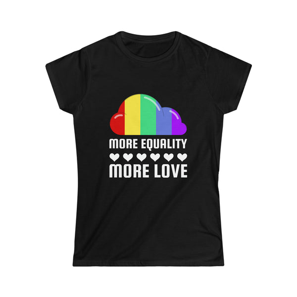 LGBT More Equality More Love LGBTQ Lesbian Gay Transgender Women Tops