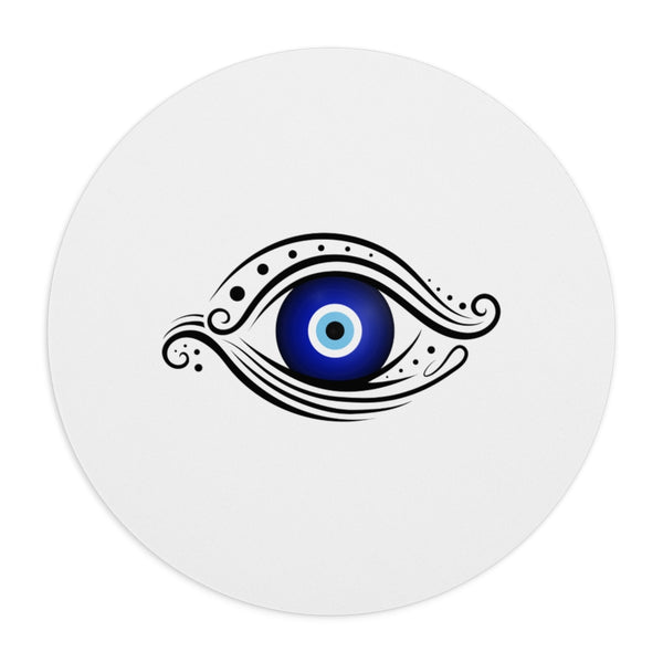 Evil Eye Protection Mousepad - Evil Eye Protection Gifts - Evil Eye Merch for Men and Women Girls Boys Teens