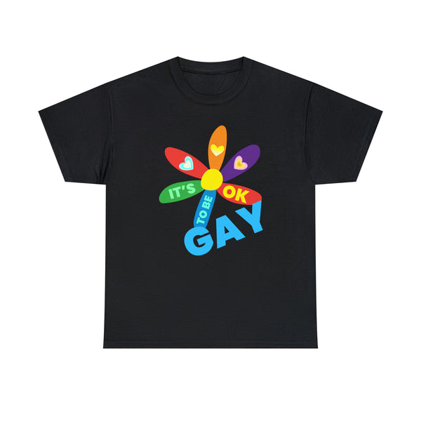 It's OK to Be Gay LGBT Pride Month Gay Rights LGBT Rainbow Plus Size Clothing for Women