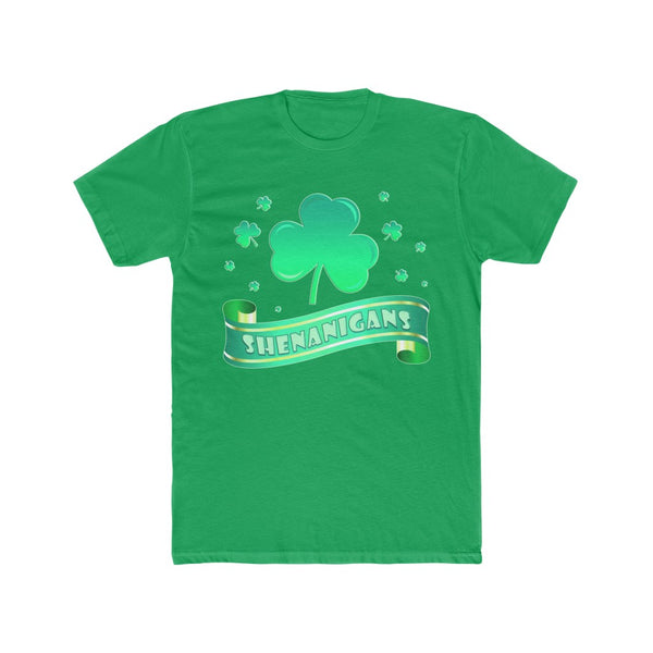 Funny St Patricks Day Shirt Men Shenanigans Shamrock Shirt Saint Patricks Day Shirts Men Irish Shirt
