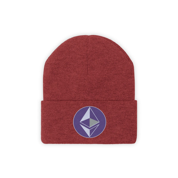 Ethereum Mens Winter Hat Ethereum Beanie Hats for Men Women Ethereum Hat Ethereum Logo Crypto Gifts