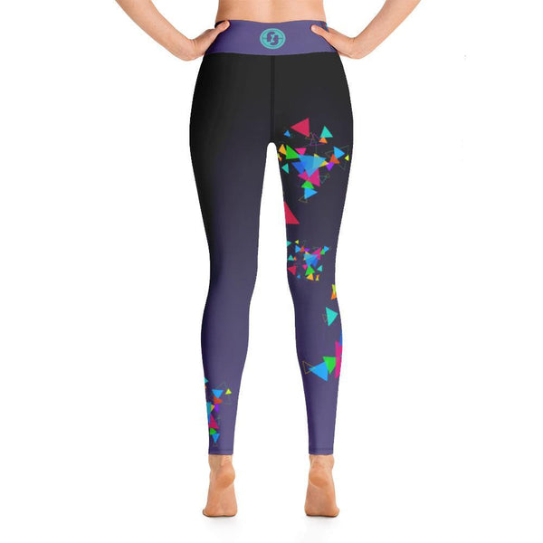 Purple Yoga Pants for Women Yoga Leggings for Women Butt Lift Trio Purple Tummy Control Leggings - Fire Fit Designs