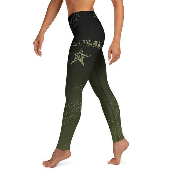Tactical Yoga Pants for Women Tummy Control Leggings High Waisted Booty Leggings Butt Lifting Yoga Leggings - Fire Fit Designs