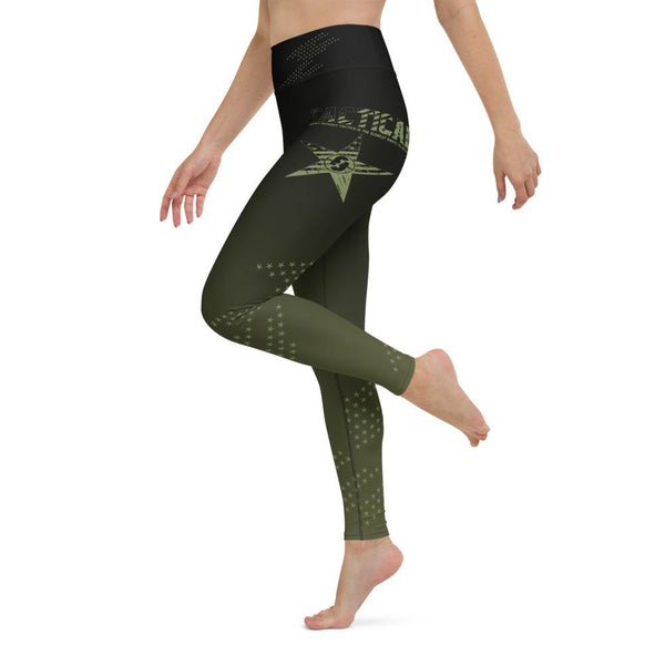 Tactical Yoga Pants for Women Tummy Control Leggings High Waisted Booty Leggings Butt Lifting Yoga Leggings - Fire Fit Designs