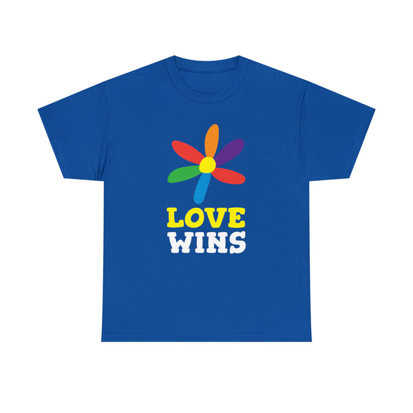 Love Wins LGBT Pride Rainbow Flag Lesbian Gay Pride Ally Plus Size Clothing for Women