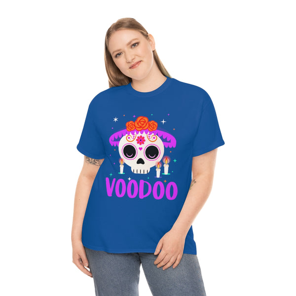 Mardi Gras Shirts for Women Plus Size Day of The Dead Shirts Plus Size Mardi Gras Outfit for Women Voodoo