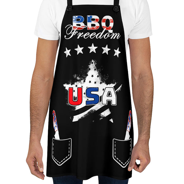 USA Chef Apron 4th of July BBQ Aprons for Men & Women American BBQ Apron Patriotic Grilling Gifts for Men