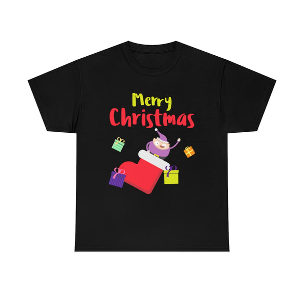 Funny Elf Mens Christmas Pajamas Funny Plus Size Christmas Shirts for Men Plus Size Funny Christmas PJs