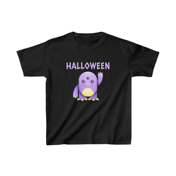 Cute Purple Monster Shirt Halloween Shirts for Boys Cute Boys Halloween Shirt Halloween Shirts for Kids