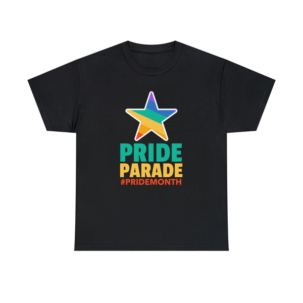 Pride Parade Shirt LGBT Pride Rainbow Flag Lesbian Gay Pride Plus Size Tops for Women