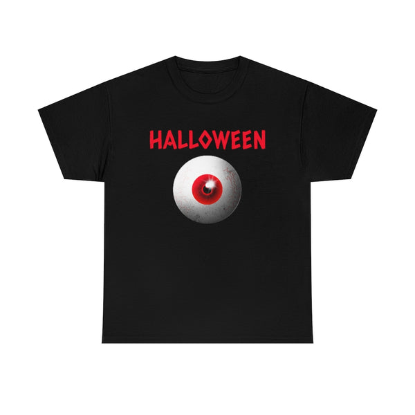 Eyeball Halloween T Shirts for Men Plus Size 1XL 2XL 3XL 4XL 5XL Red Eye Shirt Halloween Costumes for Big Men