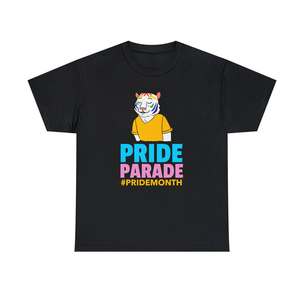 Pride Parade LGBT Pride Rainbow Flag Lesbian Gay Pride Ally Tshirts Shirts for Women Plus Size