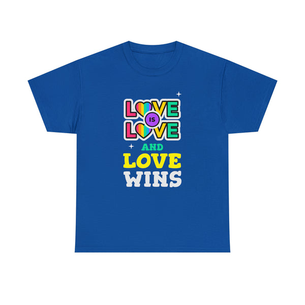 Love Wins Lesbian Gay Bisexual Transgender Queer LGBTQ Ally Tshirts Shirts for Women Plus Size