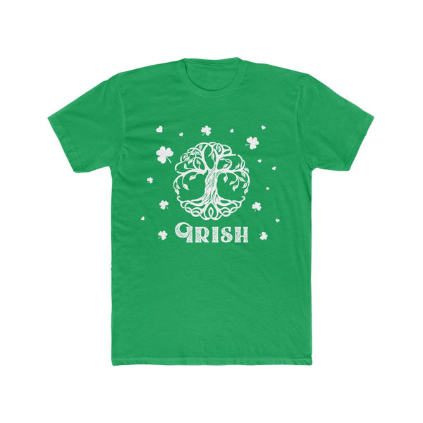 St Patricks Day Shirt Men Cool Irishs Shirt Men Irish Roots Irish Shirt Shamrock Funny Irish Shirt