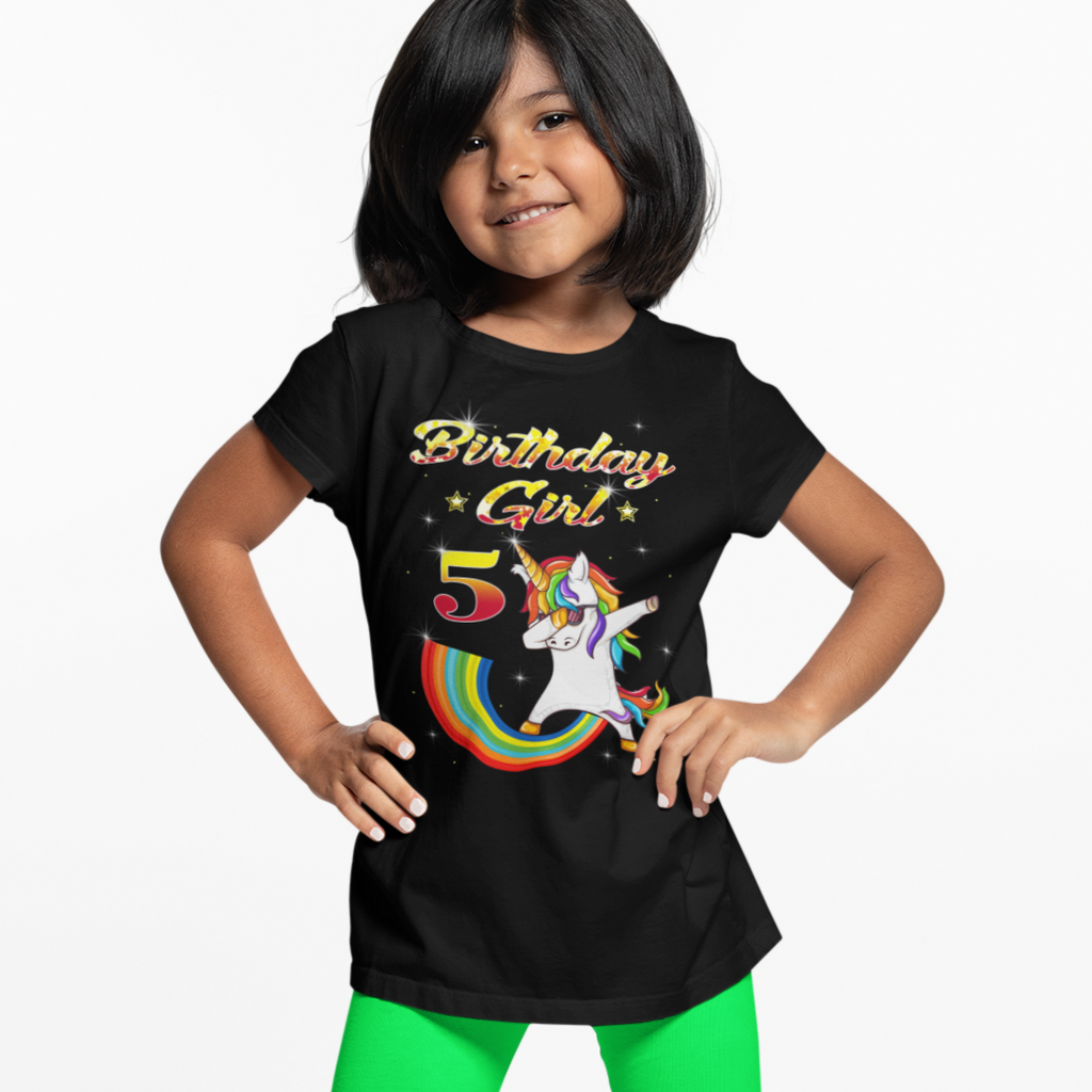 Unicorn 5th 2025 birthday outfit