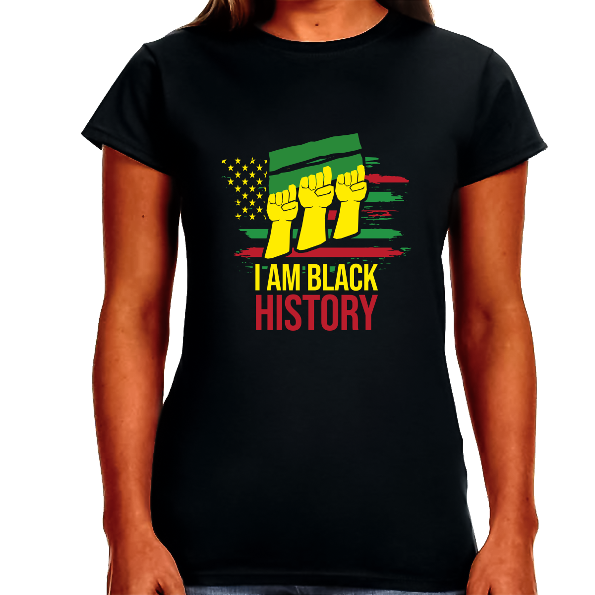 Juneteenth T-shirt for Women Freedom Day Womens Black Pride Melanin Tee