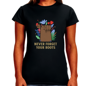 Black History Month Shirt for Women African American Shirts Black History T-Shirt