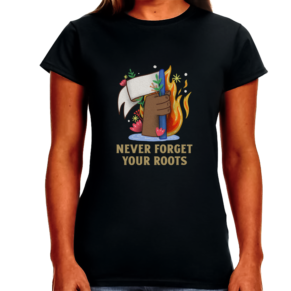 Black History Month Shirt for Women African American Shirts Black History T-Shirt