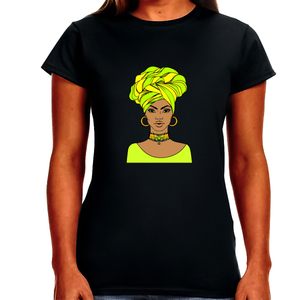 Melanin Black Pride Afro Queen Gifts African American Womens Shirts