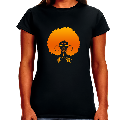 Drippin In Melanin African American Queen Black History Shirts for Women