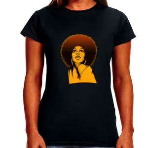 Melanin Melanated Hella Black History Melanin African Pride Womens T Shirts
