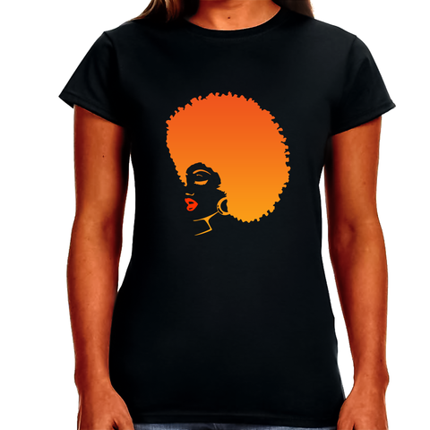 Melanin Black Girls Magic Melanin African American History Shirts for Women