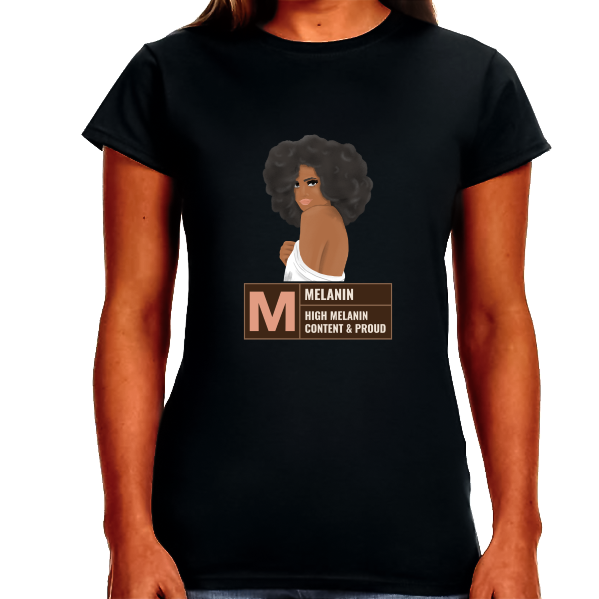 Black History T-shirt for Women Freedom Day Womens Black Pride Tee