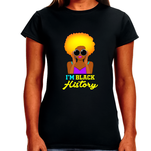 Black History Month Shirt for Women African American Shirts Black History T-Shirt