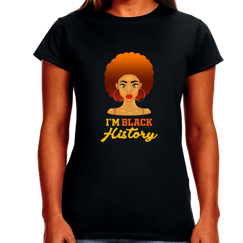 Black History Month Shirt for Women African American Shirts Black History T-Shirt