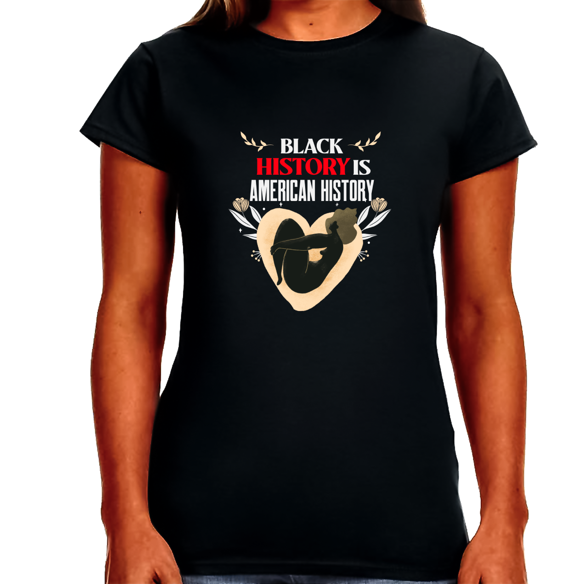 Black History Month Shirt for Women African American Shirts Black History T-Shirt