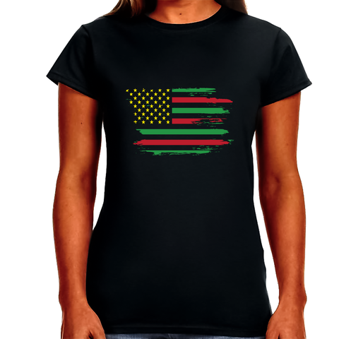 Black History Month Shirt for Women African American Shirts Black History T-Shirt