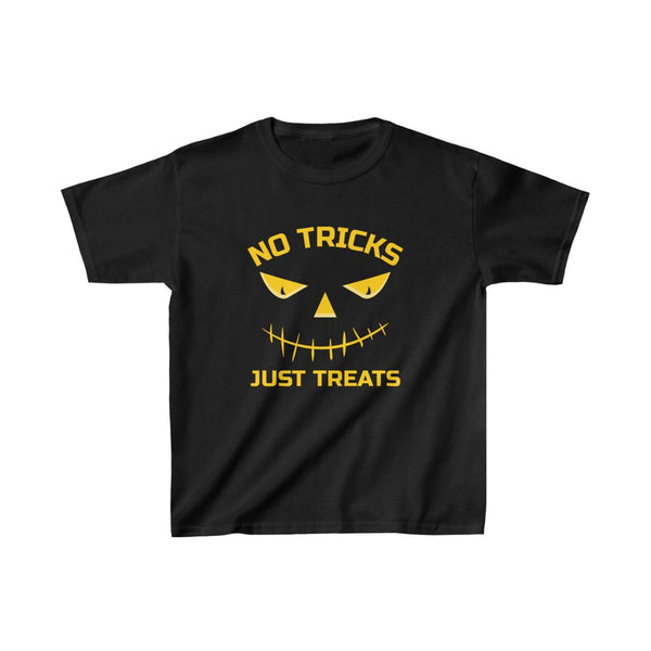 No Tricks Just Treats Halloween Shirt Boys Funny Halloween Tshirts Boys Kids Halloween Shirt for Boys