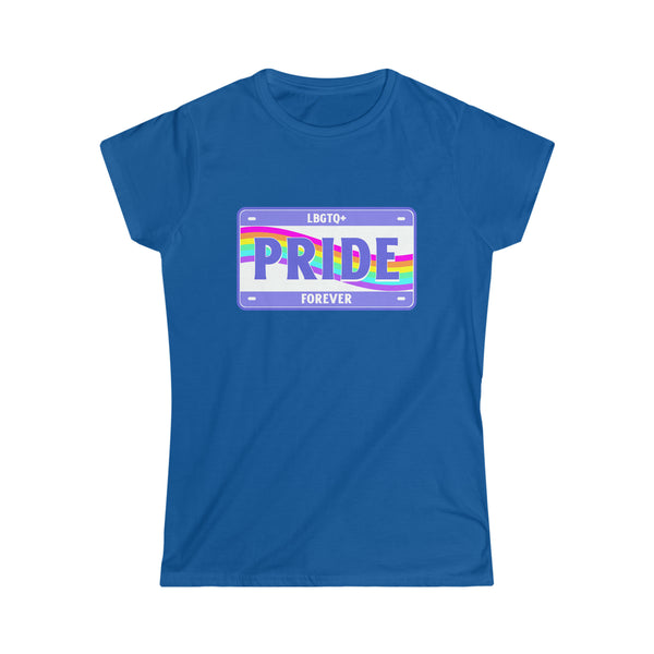 LGBTQ+ Forever LGBT Pride Month LGBT Ally Lesbian Gay Shirts for Women