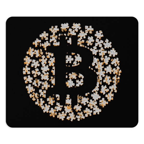 Bitcoin Mouse Pad Crypto Mouse Pads Cryptocurrency Bitcoin Gifts BTC Puzzle Bitcoin Merchandise