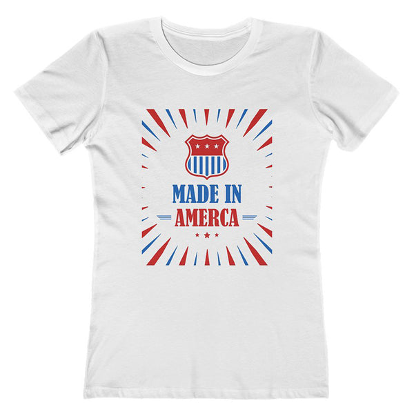 American Flag Shirt Women Fourth of July Shirts for Women Vintage Made in America 4th of July Shirts