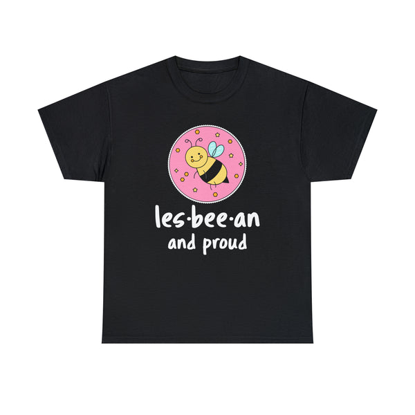 Lesbeean and Proud Bee Lesbian TShirts Womens Gay Pride Tshirts Shirts for Women Plus Size